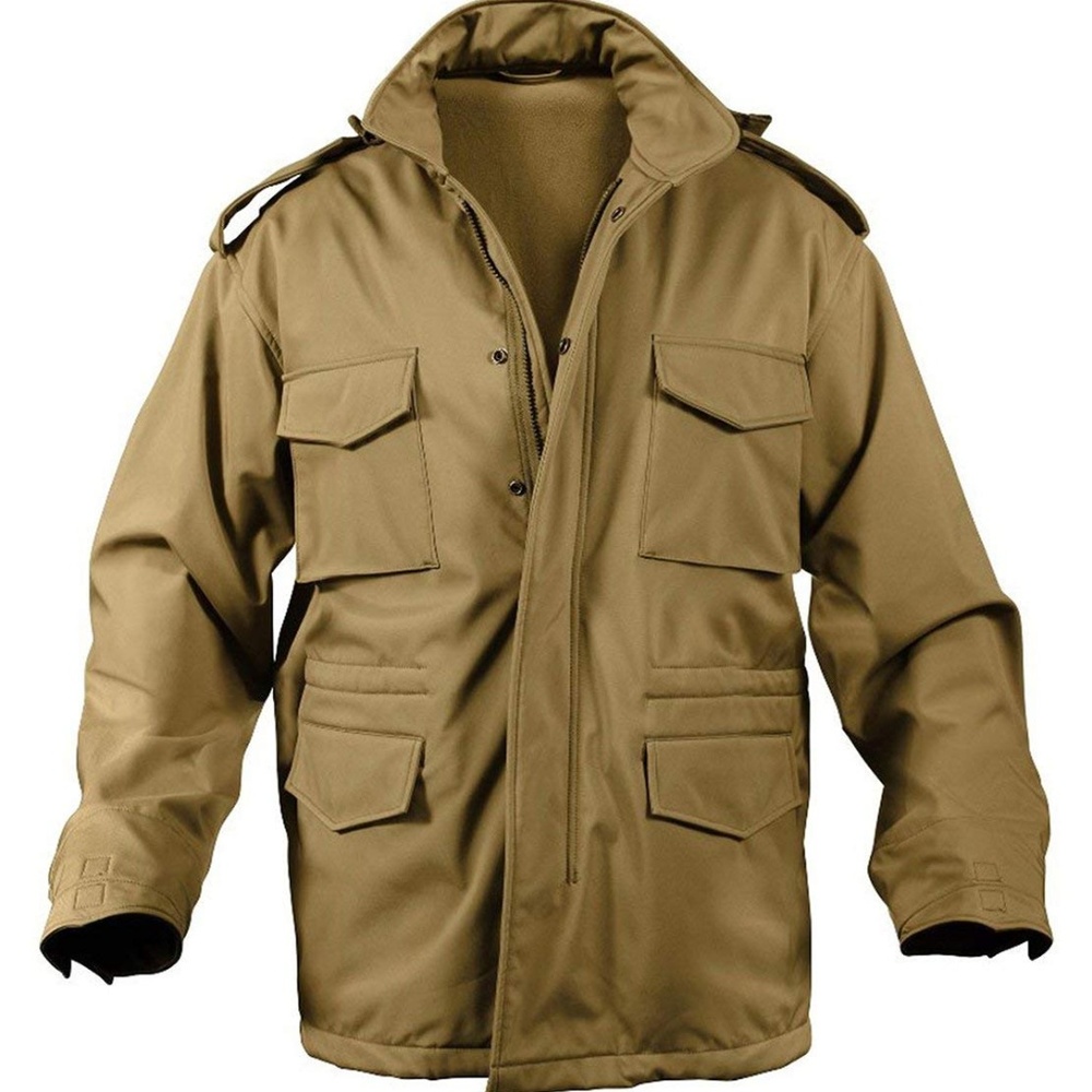 Soft Shell Tactical M-65 Field Jacket - Coyote